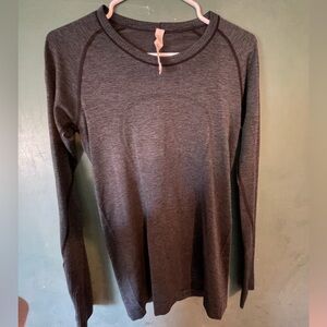 Dark Green Lululemon Long Sleeve Swiftly